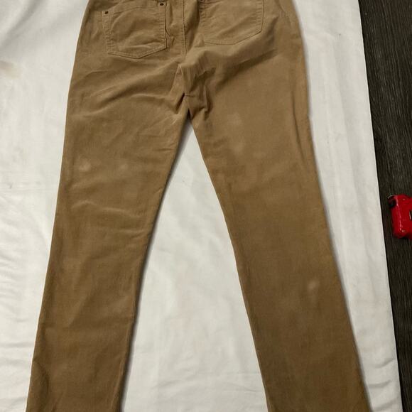 MICHAEL Michael Kors Tan Corduroy Women's Pants Size 4 FLAWS Academia Casual - Picture 3 of 12